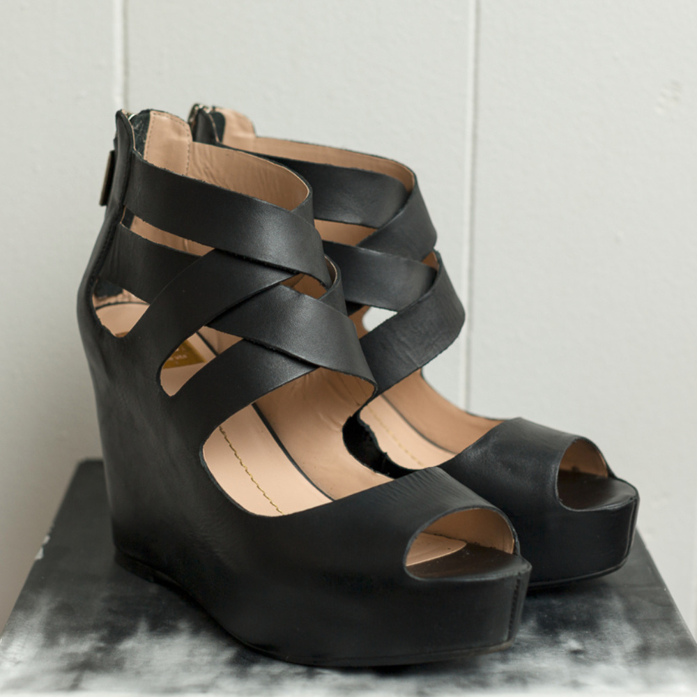 Dolce Vita Jude Leather Wedges